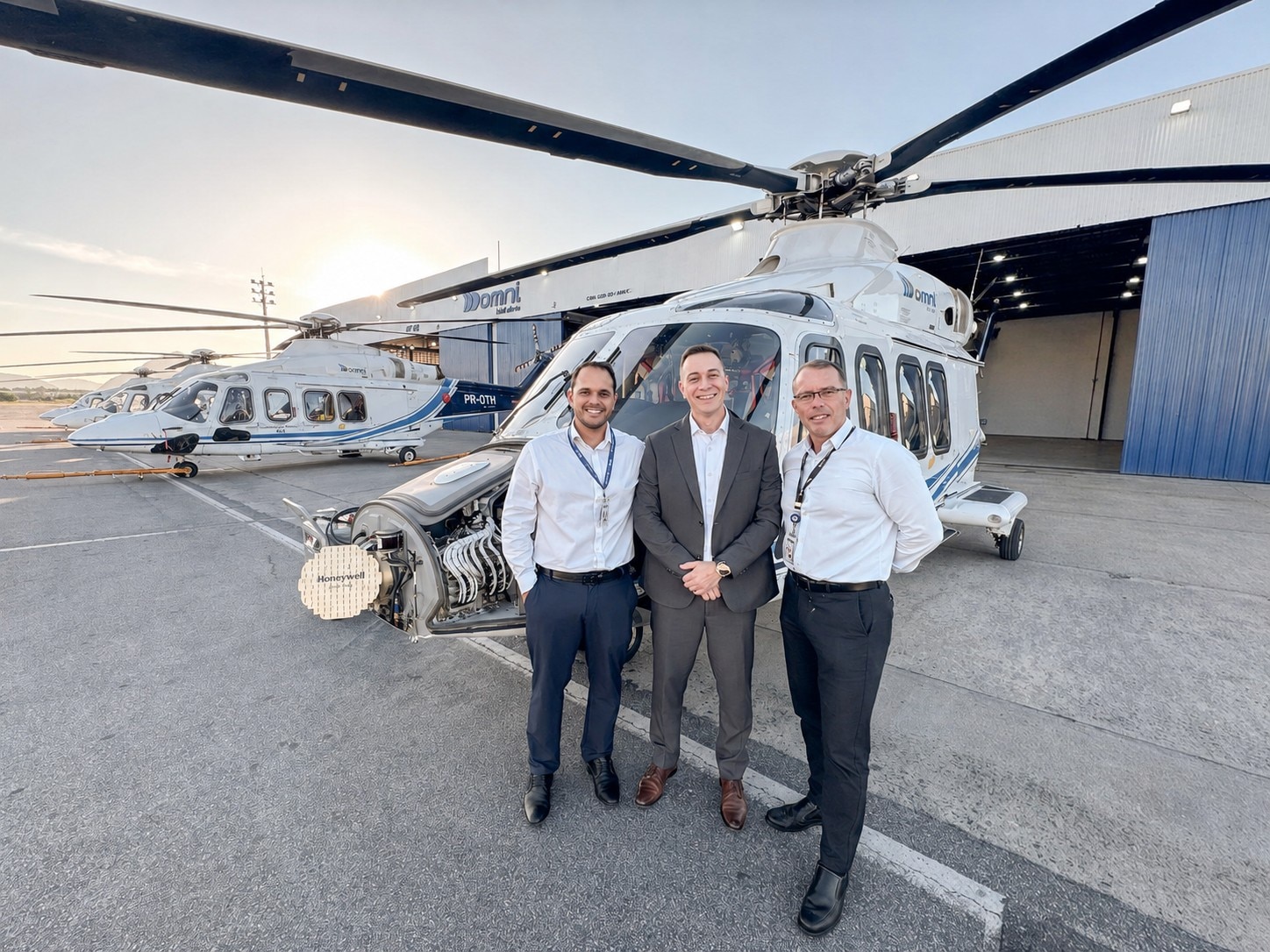 Honeywell Aerospace upgrades Omni Taxi Aereo AW139 helicopter fleet with its latest weather radar technology