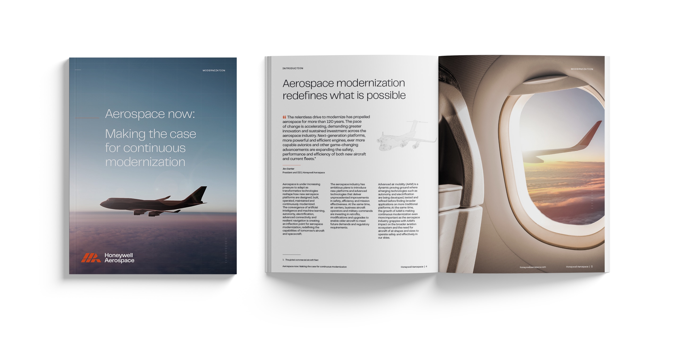 Modernization report mockup image