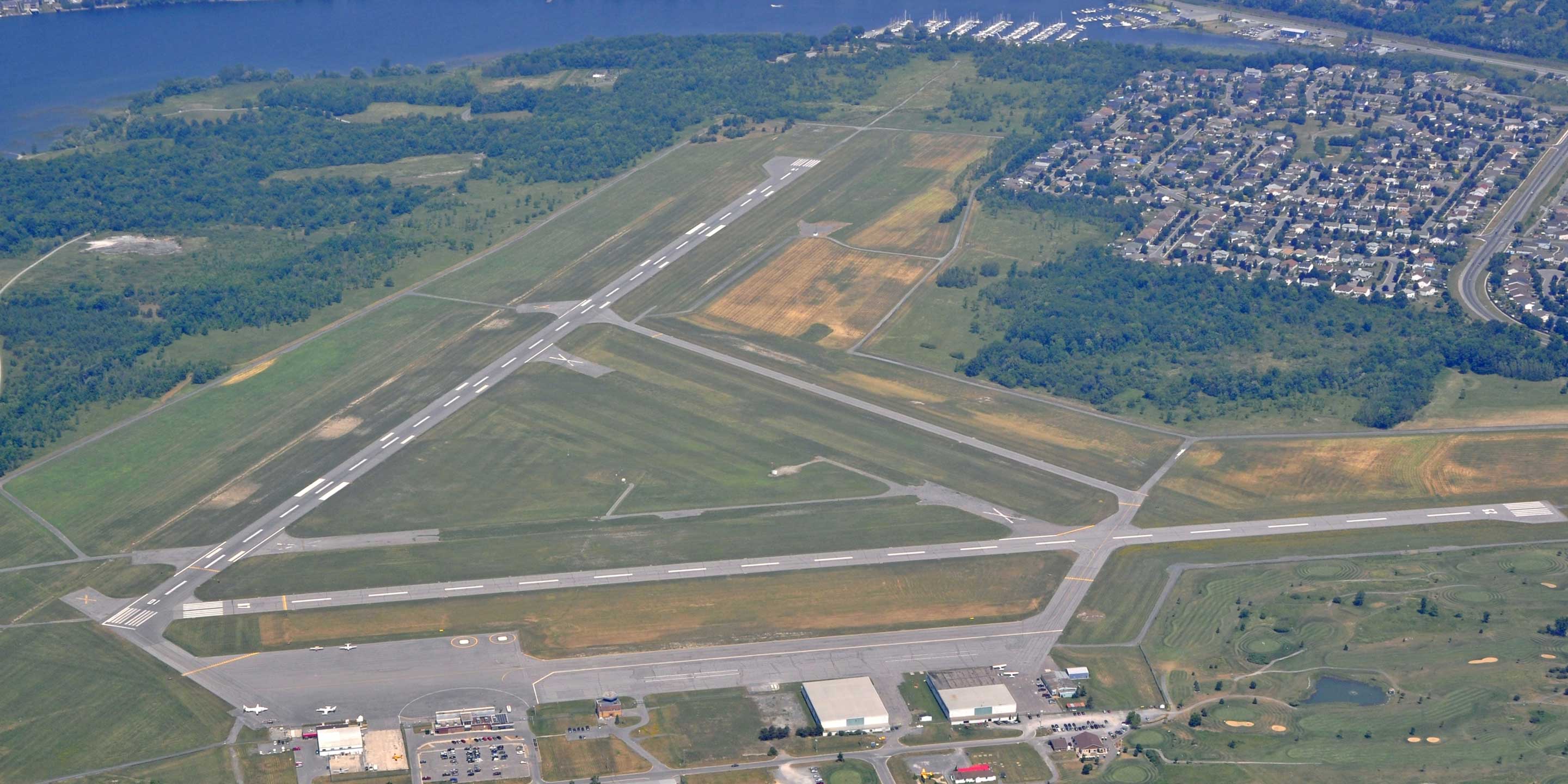 Runway aerial